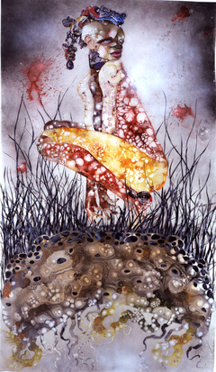 Backlash Blues by Wangechi Mutu