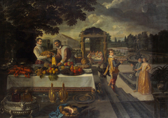 Banquet in the Park by Lodewijk Toeput