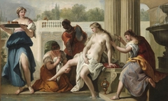 Bathsheba at her Bath by Sebastiano Ricci