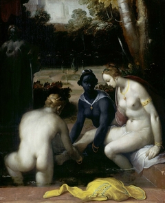 Bathsheba at her Toilet by Cornelis Cornelisz. van Haarlem