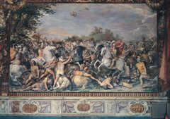 Battle against the inhabitants of Veii and Fidenae by Giuseppe Cesari