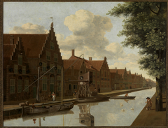 Beer Brewery De Passer en De Valk in Haarlem by Job Adriaenszoon Berckheyde