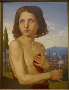 Bildnis des Knaben Xaverio als heiliger Johannes der Täufer by Johann Friedrich Overbeck