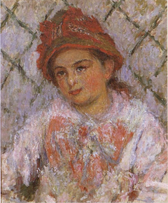 Blanche Hoschedé as a Child by Claude Monet