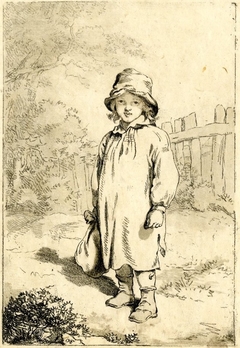 Boy with a sack by Catherine Maria Fanshawe