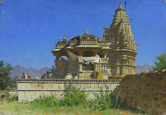 Brahmi temple in Udaipur by Vasily Vereshchagin