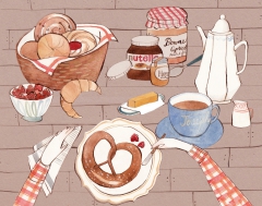 Breakfast by Kelsey Garrity-Riley