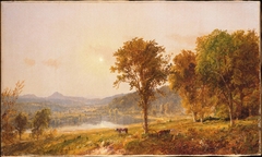 Brimstone and Sugar Loaf Mountains from Warwick by Jasper Francis Cropsey