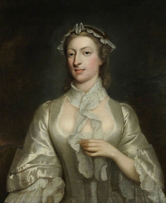 Called Catherine "Kitty" Raftor Clive (1711 – 1785) by attributed to Thomas Frye