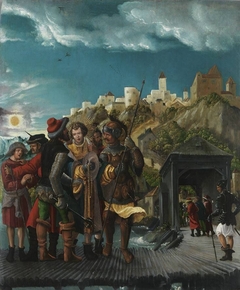 Capture of St Florian by Albrecht Altdorfer