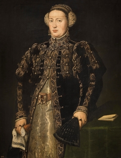 Catherine of Hapsburg, the Wife of King John III of Portugal by Antonis Mor