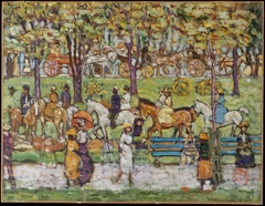 Central Park by Maurice Prendergast