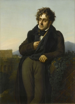 Chateaubriand Meditating on the Ruins of Rome by Anne-Louis Girodet de Roussy-Trioson