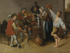 Children Playing and Merrymaking by Jan Miense Molenaer