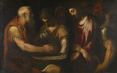 Christ before Pilate by Andrea Schiavone