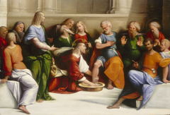 Christ Washing the Disciples' Feet by Benvenuto Tisi