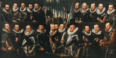 Civic Guardsmen from a company of the Crossbow Civic Guard by Frans Badens