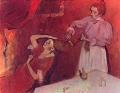 Combing the Hair ('La Coiffure') by Edgar Degas