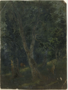 Cow amongst Trees by William Howis junior