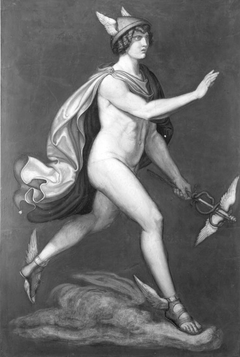 Das Märchen von Amor und Psyche: Merkur by Wilhelm von Kaulbach