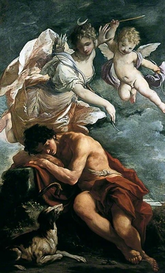 Diana and Endymion by Giovanni Antonio Burrini