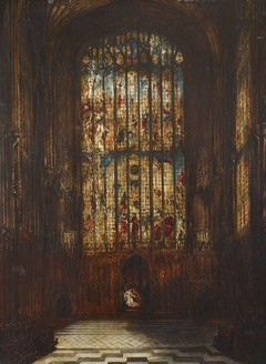 East Window of King's College Chapel, Cambridge by Joseph Murray Ince