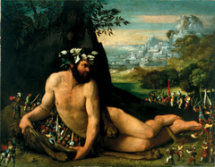 Ercole e i pigmei by Dosso Dossi