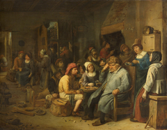 Farming in the Inn by Joos van Craesbeeck