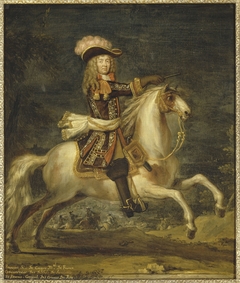 François de Blanchefort, marquis de Créquy, maréchal de France by Pierre Parrocel