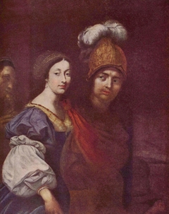 Franz Anton Hovora Count Berka of Dubá and Lipá and Aloisia Ludovica Anna de Montecuccoli as Paris and Helena by Karel Škréta