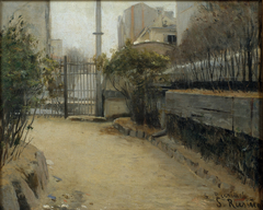 Garden of Montmartre by Santiago Rusiñol