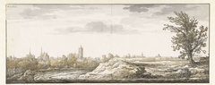 Gezicht op Arnhem by Aelbert Cuyp