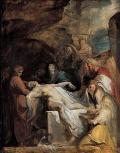 Grablegung Christi by Peter Paul Rubens