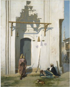 Guards at the Door of a Tomb by Jean-Léon Gérôme