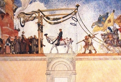 The Entry of King Gustav Vasa of Sweden into Stockholm, 1523 (Gustav Vasas intåg i Stockholm 1523) by Carl Larsson