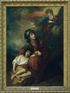 Hagar and Ishmael by Benjamin West