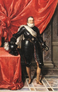 Henry IV, King of France in Armour by Frans Pourbus the Younger