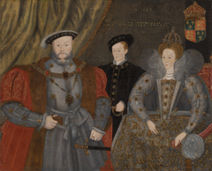 Henry VIII, Elizabeth I, and Edward VI by Anonymous