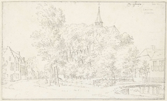 Het dorp Heicop by Cornelis Pronk