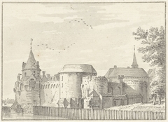 Het kasteel van Sluis by Abraham de Haen II