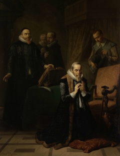 Het laatste gebed van Johan van Oldenbarneveldt by Simon Opzoomer