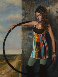 Hoola Hoop Girl by Daniel Bilmes