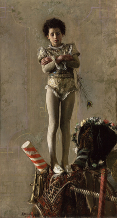 Il Saltimbanco by Antonio Mancini