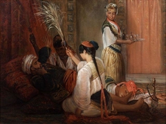 In the Harem by François-Auguste Biard