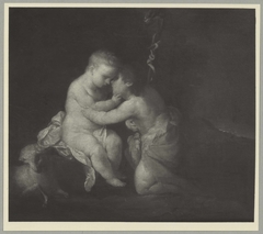 Infant Christ and St. John by Pietro da Cortona