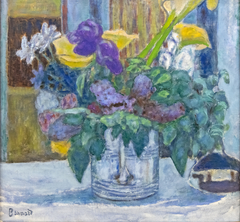 Iris et lilas by Pierre Bonnard