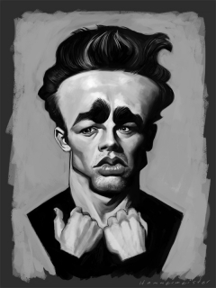 James Dean by Mark Hammermeister