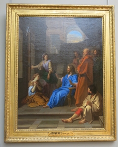 Jésus-Christ chez Marthe et Marie by Jean Jouvenet