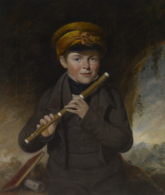 John Gurney Jr., the Little Flute Player by John Opie