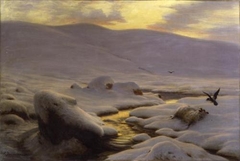 Joseph Farquharson - The Weary Waste Of Snow, Forest Of Birse - ABDAG002413 by Joseph Farquharson